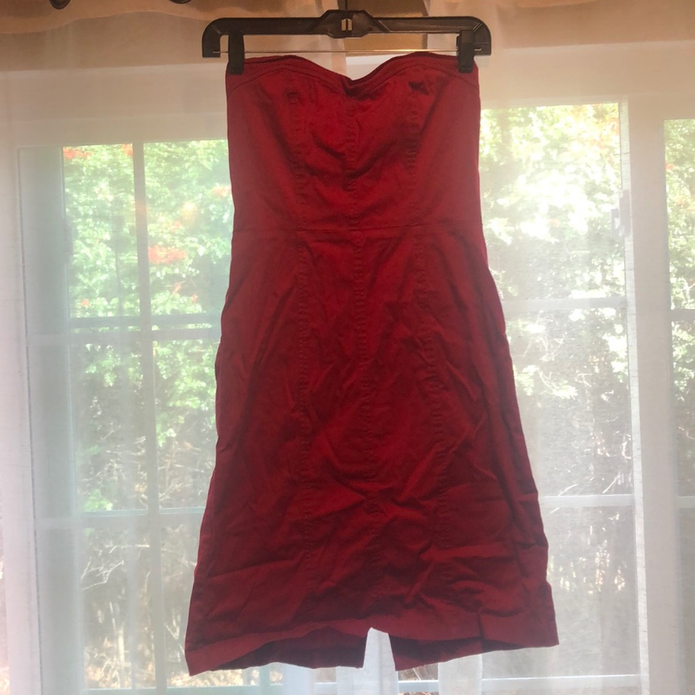 Red dress